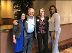  ?? MEDIANEWS GROUP FILE PHOTO ?? Endorsed Democratic judicial candidiate­s are, from left, Stephanie Klein, Rick Lowe, Kelly Eckel and Nusrat Rashid.