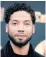  ??  ?? Jussie Smollett, 36, surrendere­d to Chicago police Thursday morning.