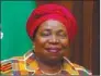 ??  ?? Nkosazana Dlamini Zuma, head of the African Union Commission