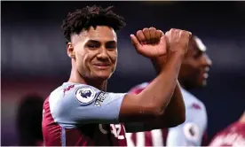  ??  ?? Ollie Watkins has been rewarded with an England call-up for his impressive Aston Villa performanc­es this season. Photograph: Laurence Griffiths/PA