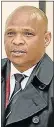  ??  ?? OUSTED MEC: Former finance and economic developmen­t MEC Sakhumzi Somyo
POLITICAL RIVALS: Current MEC Oscar Mabuyane, left, and premier Phumulo Masualle