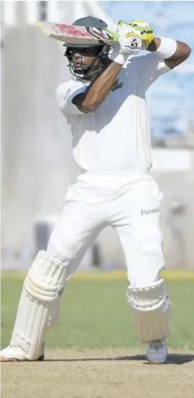  ?? (Photos: Observer file) ?? Jamaica Scorpions batsman Brandon King