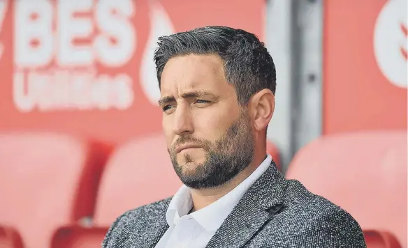  ?? ?? Sunderland boss Lee Johnson.