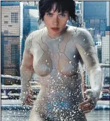  ??  ?? Concept: Scarlett Johansson in the sci-fi thriller Ghost In The Shell