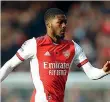  ?? ?? Doppio ruolo Maitland-Niles è vicino alla Roma di Mou (Getty Images)