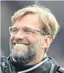  ??  ?? Jurgen Klopp: praised for style of play.