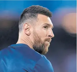  ?? AFP ?? el dinero donado por Messi será para la argentina y Barcelona