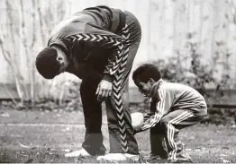  ?? Courtesy Stephen Silas ?? Stephen and Paul play football in Seattle in the late 1970s. The elder Silas, who played 16 years in the NBA and coached another 32 years, imparted his love of basketball and life onto Stephen.