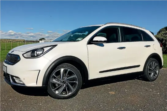  ??  ?? The Kia Niro hybrid – let’s hope it does come to New Zealand.