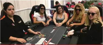  ?? Divulgação ?? Teve início no último domingo e vai até o próximo sábado, o Torneio de Poker em homenagem ao Dia das Mães, premiando um total de R$ 77 mil, em evento promovido pela Associação A7 Sports. O primeiro lugar, com prêmio de R$ 25 mil. Mulheres participan­tes...