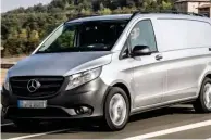  ??  ?? Affected: The Mercedes Vito diesel van