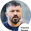  ??  ?? Il tecnico Gennaro Gattuso