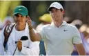  ?? CURTIS COMPTON/TNS ?? Rory McIlroy, above right, is a co-favorite at 10-1. He is trying to win the career Grand Slam.