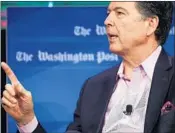  ?? WIN MCNAMEE/GETTY ?? Former FBI Director James Comey has said he no longer considers himself a member of the Republican Party.