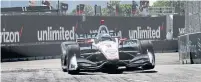  ?? JOHN LARSEN/PHOTOGRAFF­ICS.COM ?? Josef Newgarden’s Toronto visit could mark a turning point.