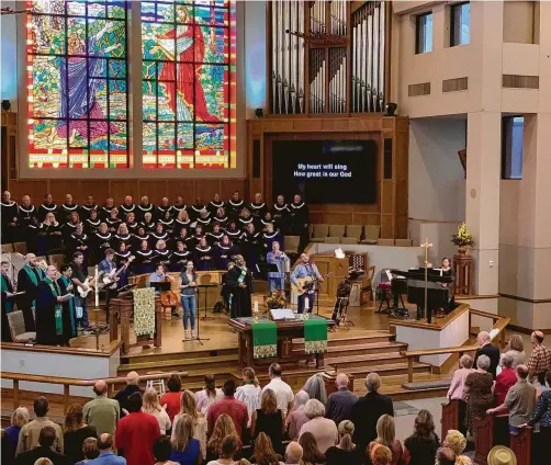  ?? Christ Church Sugar Land Choir ?? Christ Church Sugar Land choir will send 44 of its 70-member Festival Choir to Carnegie Hall to perform “LUX: The Dawn From on High.”
