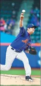  ?? AFP ?? Matt Harvey of the New York Mets pitches against the Atlanta Braves on Thursday at New York’s Citi Field.