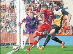  ??  ?? El Girona empató a 1-1 ante el Lugo y no ascendió en 2015.