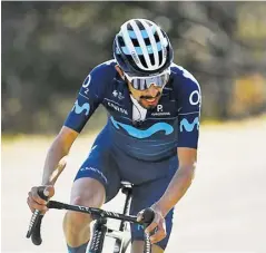  ?? CORTESÍA ?? Iván Ramiro Sosa espera luchar por el Giro de Italia.