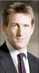  ?? ?? THOUGHTS:
Dan Jarvis MP.