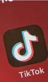  ?? Mark Schiefelbe­in / Associated Press ?? Tiktok filed for an injunction in federal courtwedne­sday to halt a ban of the video app set to go into effect Sunday.