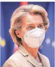  ?? FOTO: AP ?? Ursula von der Leyen