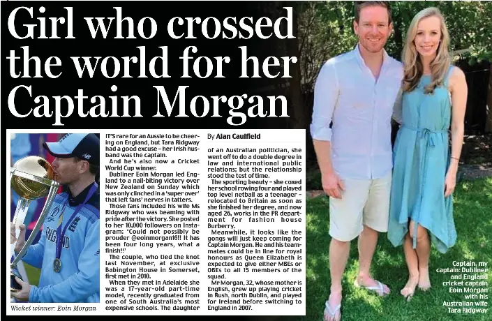 Girl who crossed the world for her Captain Morgan - PressReader