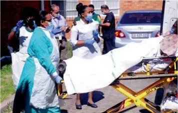  ?? AYANDA NDAMANE African News Agency (ANA) ?? GIFT of the Givers’ Freesia Ward at Mitchell’s Plain Hospital has begun admitting its first patients after its recent renovation. The upgrade of the 60-bed, dedicated Covid-19 facility took a month to complete. |