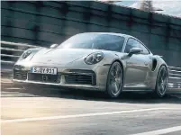  ?? PORSCHE ?? The steering on the 911 Turbo S is as precise as you’d expect from a Porsche and offers what seems to be perfect weight.