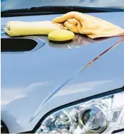  ?? ?? Bob Weber recommends waxing your car twice a year. DREAMSTIME