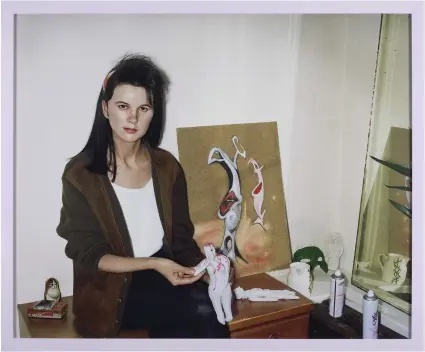  ??  ?? 3. Me as an Artist in 1984, 2014, Gillian Wearing, framed C-type print, 130 × 160.5cm