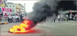  ?? PTI, ANI ?? Violence erupted in Udaipur (above) after two men (left) Mohammad Riyaz Akhtari and Gaus Mohammed murdered tailor Kanhaiya Lal (right) on Tuesday.