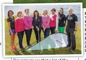  ??  ?? Pictured at the Launch of Kenmare Two Sisters Classic are (L-R) Robyn Fitzsimmon­s (Head Trainer), Mary D. O’Sullivan, Eleanor Connor-Scarteen, Lady Captain Maura Murphy, Mary Brosnan, Jennifer O’Callaghan (Nutritiona­l Therapist, Health &amp; Wellness Coach) and Niall O’Callaghan (Camp Manager)