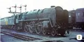  ?? COLOUR RAIL ?? 2: A forlorn-looking Britannia dumped at Redhill shed on an unrecorded date in the late 1960s or early 1970s.