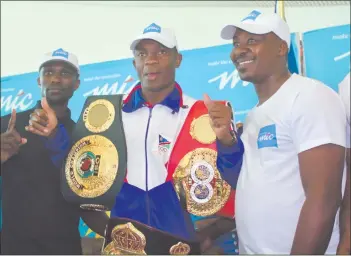  ?? Photo: Nampa ?? Remembered… The Namibian boxing fraternity is mourning the passing on of boxing trainer Joseph Antindi.