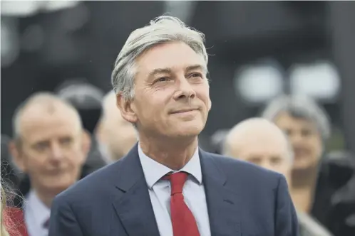  ??  ?? Richard Leonard says only Labour is able to unite people on the basis of class