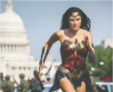  ??  ?? Gal Gado returns in Wonder Woman 1984, a highly anticipate­d sequel to the 2017 film.