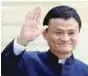  ?? — Reuters ?? Alibaba Group Founder and Chairman Jack Ma arrives to attend a meeting with the French President at the Elysee Palace in Paris.