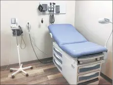  ?? CARLA ALLEN PHOTO ?? Exam rooms feature all new equipment.