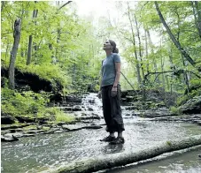  ?? CHERYL CLOCK/POSTMEDIA NEWS ?? Melissa Bollinger Seiling is a social worker and forest therapy guide.