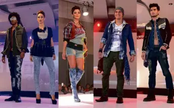  ??  ?? PETROL’S rugged and hip look for its 2012 collection