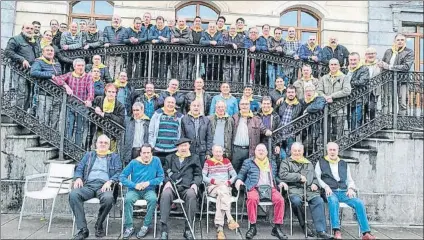  ?? FOTO: PORTUGALET­E ?? Jornada para el recuerdo El pasado sábado tuvo lugar la reunión que se celebra cada año de gente vinculada al Portugalet­e