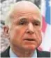  ??  ?? US Senator John McCain