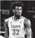  ?? KAREN PULFER FOCHT/AP ?? James Wiseman, a likely NBA lottery pick, left Memphis in December.