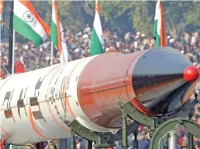  ??  ?? Pakistan wary of Nuclear Suppliers Group exemption for India.