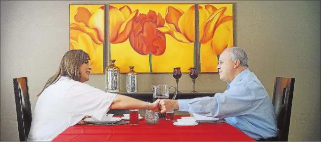  ?? Fotos: Infinito+1 ?? Gabi y Francisco volvieron a sentarse juntos a la mesa después de cinco años de separación