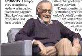  ?? REUTERS FILE ?? ▪ Stan Lee at an event.