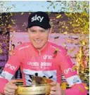  ?? AP ?? Chris Froome durante la última etapa del Giro de Italia.