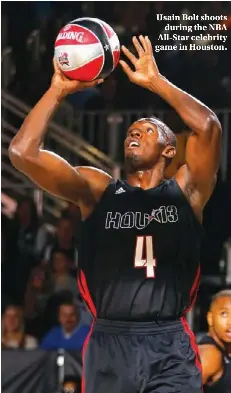 Now a basket player. you must be Usain PressReader