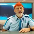  ??  ?? Wes world: Murray (and hat) in The Life Aquatic with Steve Zissou, 2004